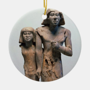 Anonymous couple known as the Memphis Couple (acac Ceramic Tree Decoration
