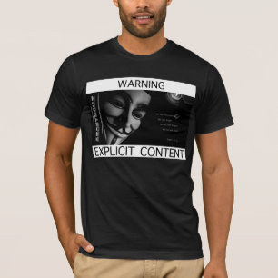 ANONYMOUS Explicit Content T-Shirt