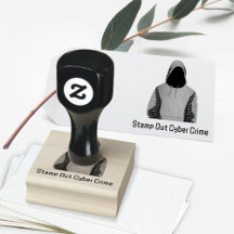 Anonymous Hacker in Hoodie Cybercrime Custom Text