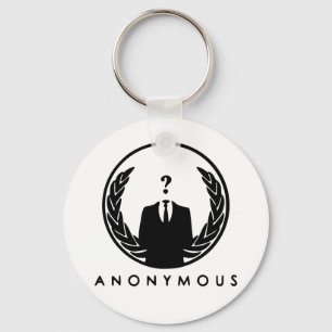 Anonymous Logo Key Ring