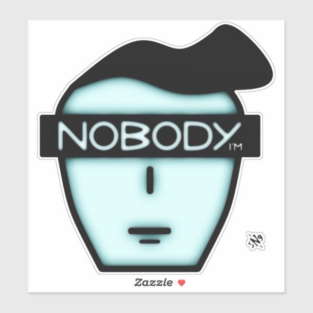 Anonymous Nobody Mysterious Cartoon Face (Sheet)