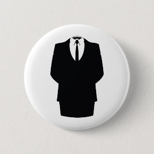 #anonymous ops 6 cm round badge