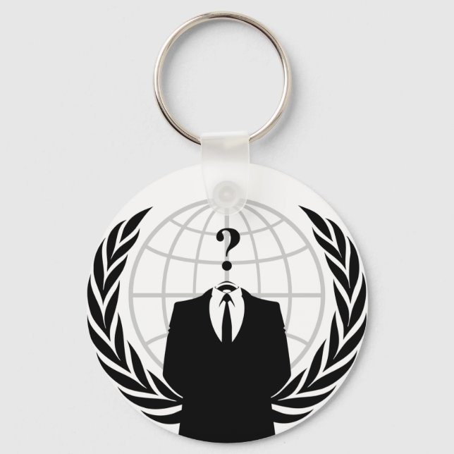 Anonymous Patriotism Key Ring (Front)