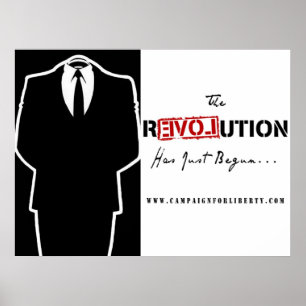 Anonymous Revolution Poster