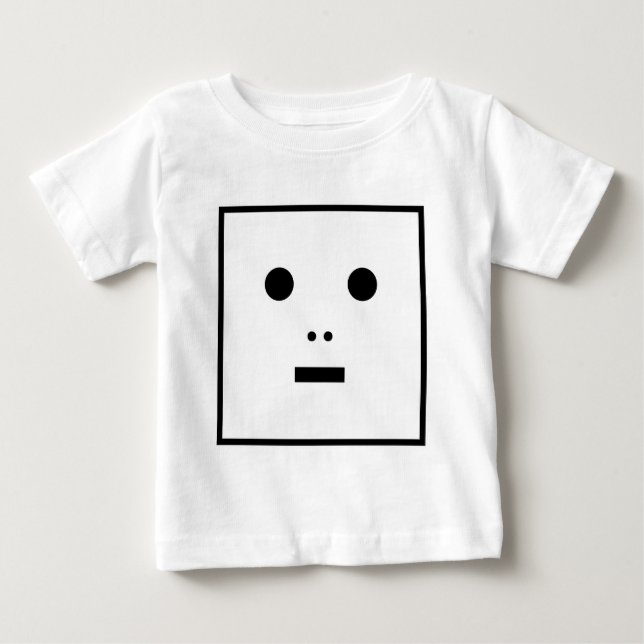 Anonymous Robot - II - Customised Baby T-Shirt (Front)