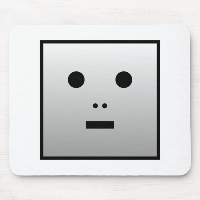 Anonymous Robot Mouse Mat (Front)
