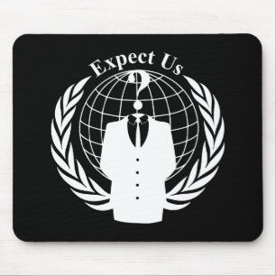 Anonymous seal mouse mat