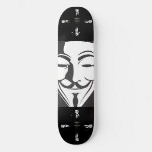 Anonymous Skateboard (Customisable)
