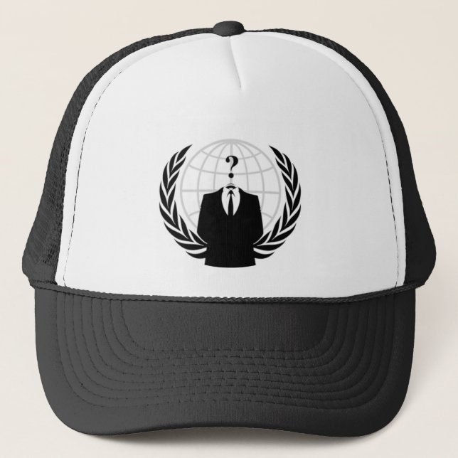 Anonymous Trucker Hat (Front)