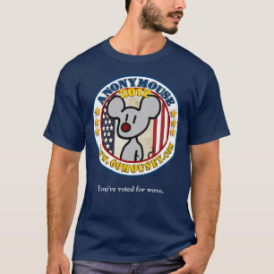 Anonymouse 2012 - Presidential for the Guys T-Shirt