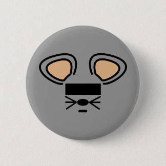 anonymouse. 6 cm round badge