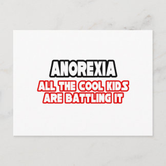 Anorexia...Cool Kids Postcard
