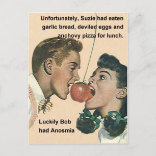 Anosmia - sometimes it's a good thing postcard