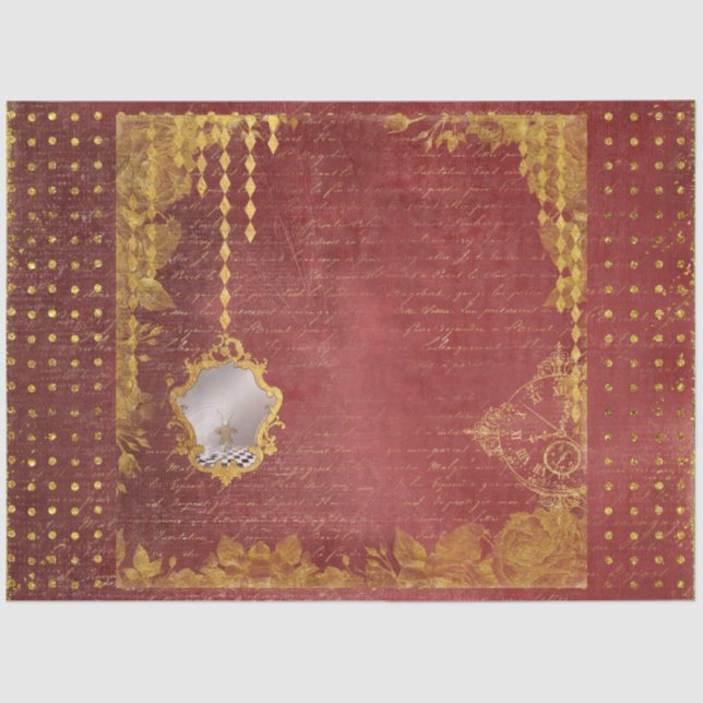 Another Alice in Wonderland Series Design 34 Tissue Paper (Front)