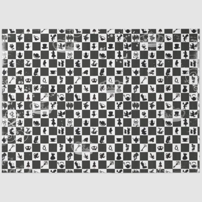 Another Alice in Wonderland Series Design 38 Tissue Paper (Front)