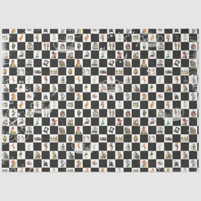 Another Alice in Wonderland Series Design 39 Tissue Paper (Front)