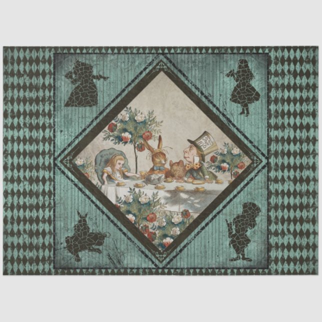 Another Alice in Wonderland Series Design 64 Tissue Paper (Front)