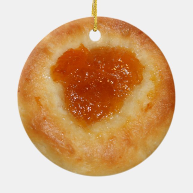 Another Apricot Kolache ornament (Back)
