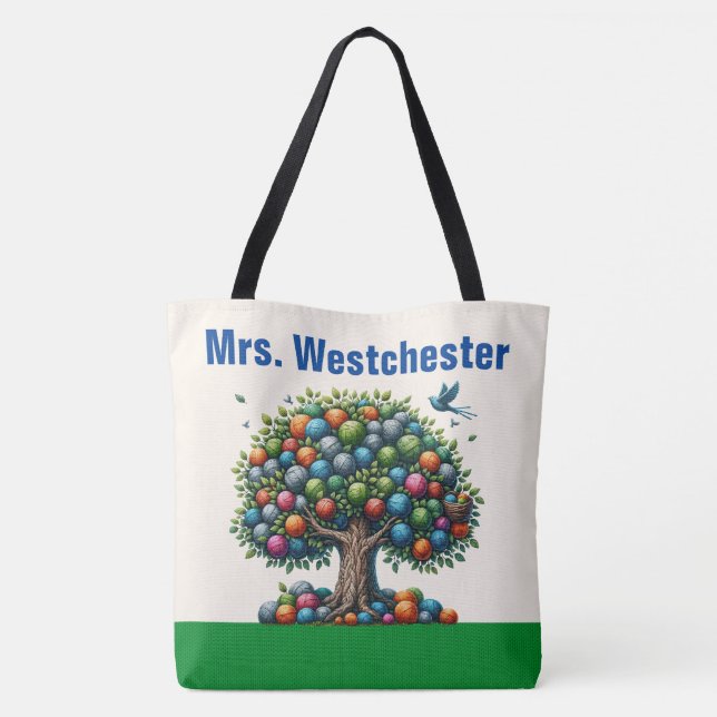 Another Beautiful Teacher Tote - See Back Bag (Back)