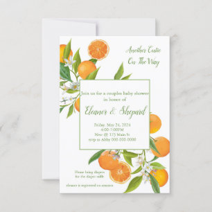 another cutie on the way invitation