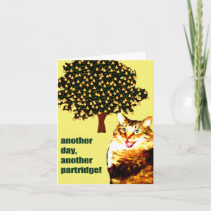 another day, another partridge christmas card