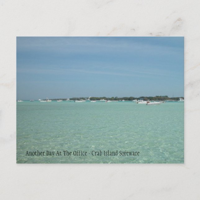 Another Day At The Office Postcard (Front)