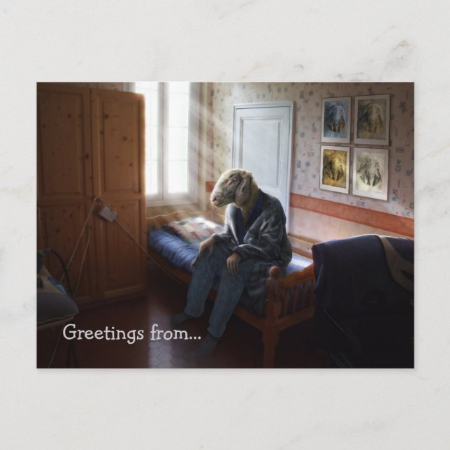 Another Day, Greetings from... | Allegory Postcard (Front)