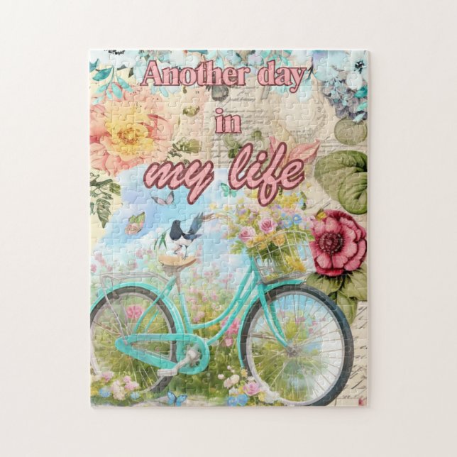 Another Day in My Life Magnet Jigsaw Puzzle (Vertical)