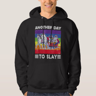 Another Day To Slay Pride Gay Christmas Sweater Fl