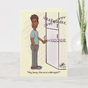 Another Diet Women's Folded Greeting Card