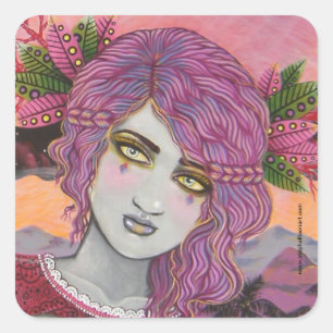 Another Dimension Square Sticker