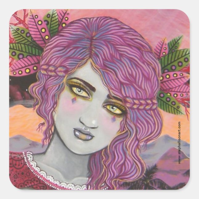 Another Dimension Square Sticker (Front)