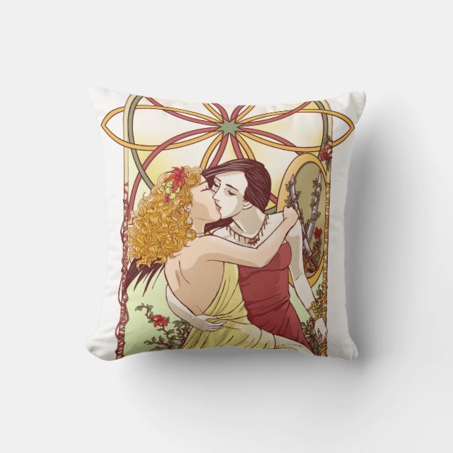 Another Girl's Paradise Pillow (Front)