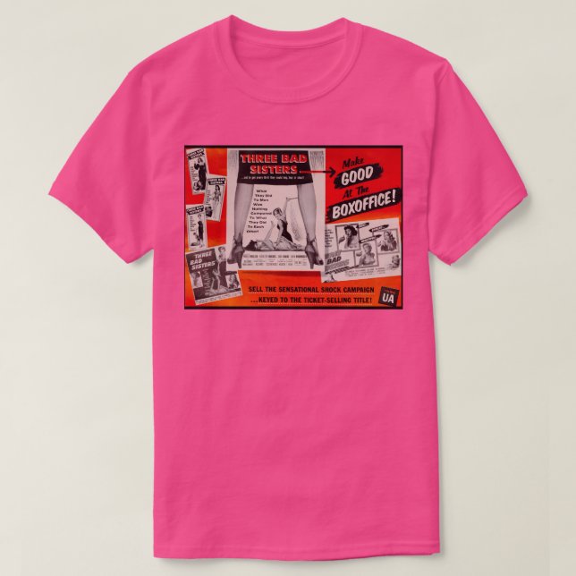 ANOTHER GREAT VINTAGE EXPLOITATION POSTER T-Shirt (Design Front)