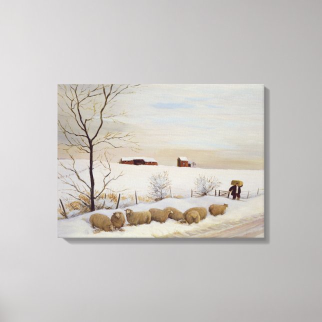Another Hard Winter Canvas Print (Front)
