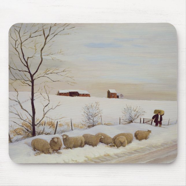 Another Hard Winter Mouse Mat (Front)