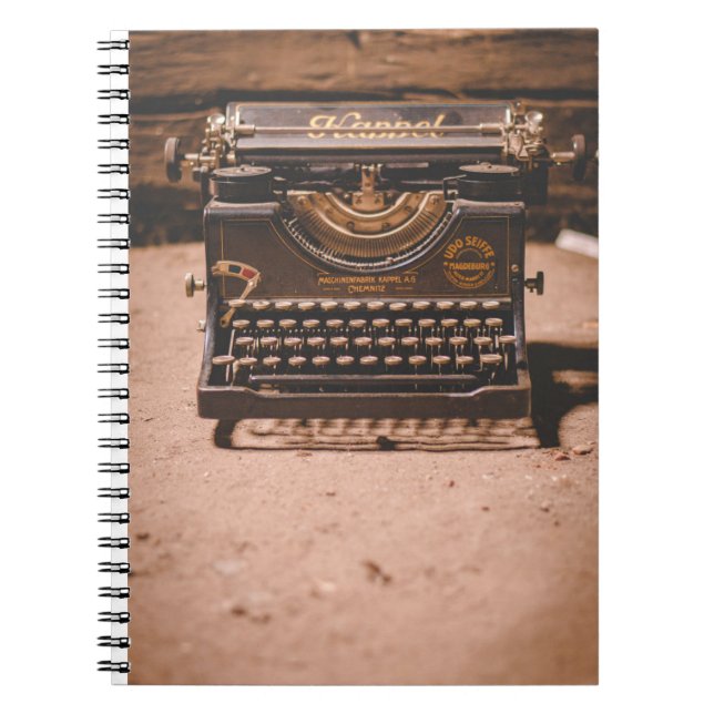Another old typewriter notebook (Front)