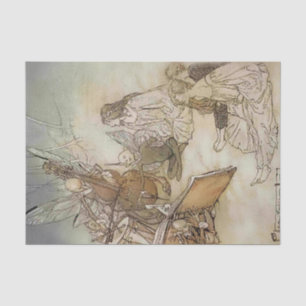 “Another Part of the Woods” by Arthur Rackham Tissue Paper