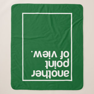 Another point of view sherpa blanket