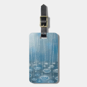 Another Rainy Day Custom Text Luggage Tag
