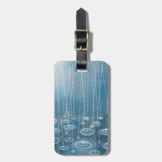 Another Rainy Day Custom Text Luggage Tag