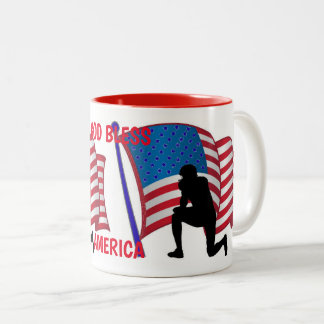 Another reason to knee Two-Tone coffee mug