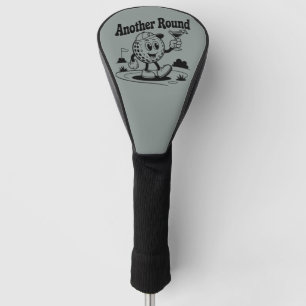 Another Round Golf Lover Sports Golfing Man  Head Cover