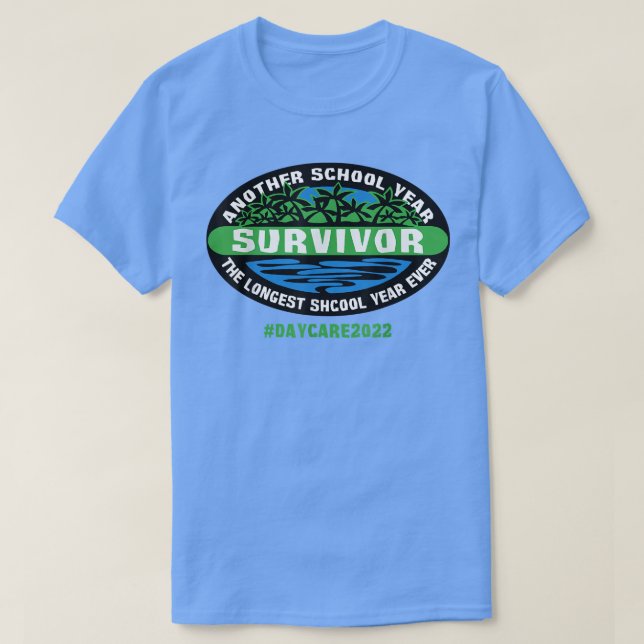 Another School Year Survivor The Longest School Da T-Shirt (Design Front)