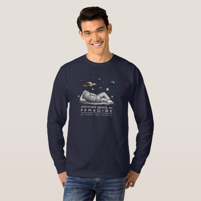 Another Space in Paradise | Men's Long Sleeve T-Shirt (Front Full)