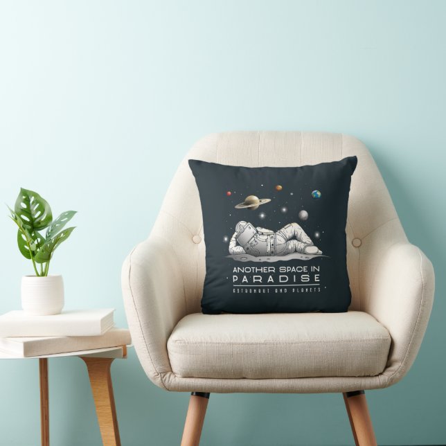 Another Space in Paradise | Throw Pillow 16" (Chair)