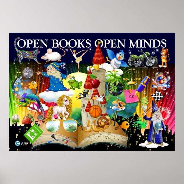 Another Teacher Reading - Literacy Poster (Front)