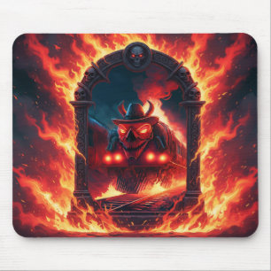 Another Train On The Highway To Hell Mouse Mat