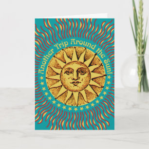 Another Trip Around the Sun Boho Birthday Card