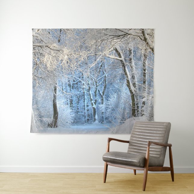 another winter wonderlanf tapestry (In Situ (Horizontal))